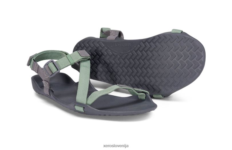 z-trek - lahki športni sandali XF88F189 zelena Xero Shoes