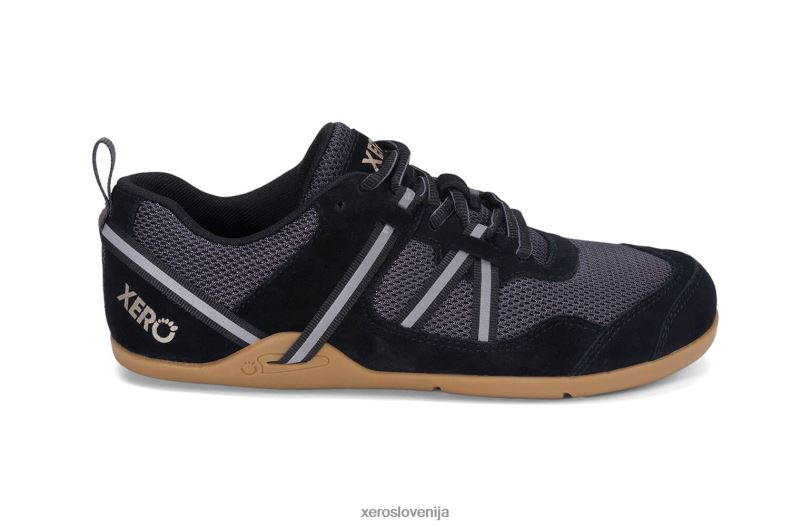 prio suede - ženske XF88F155 črna/asfalt Xero Shoes